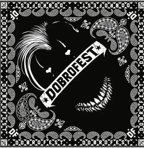 Бандана - Доброфест (черная)