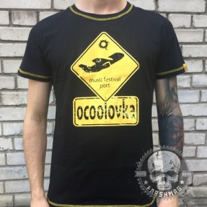 футболка - OCOOLOVKA (черная)