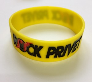 БРАСЛЕТ - ROCK PRIVET (желтый)