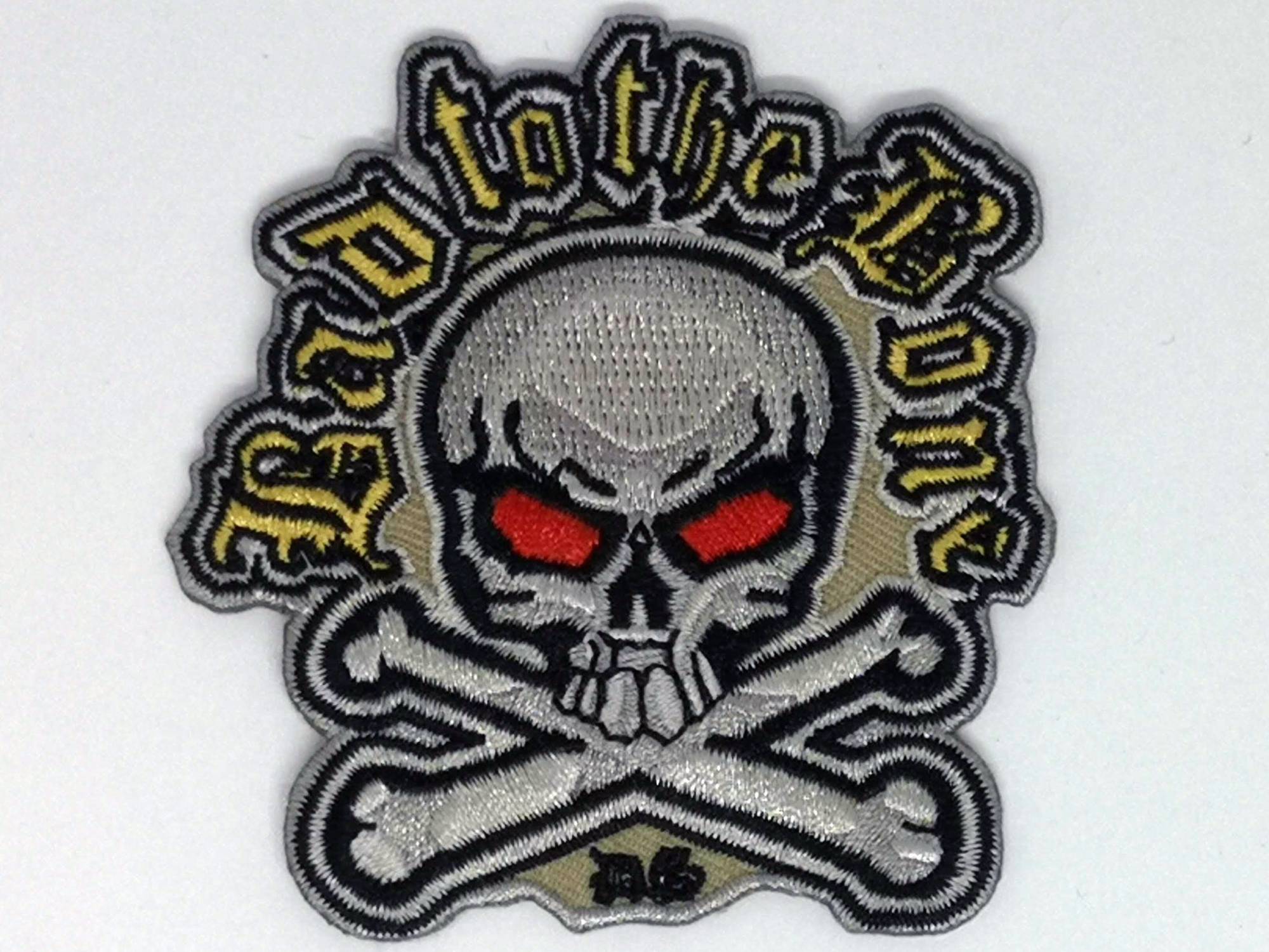нашивка - BAD TO THE BONE 