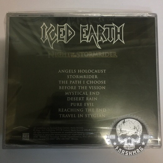 ICED EARTH - NIGHT OF THE STORMRIDER