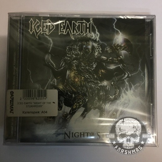 ICED EARTH - NIGHT OF THE STORMRIDER