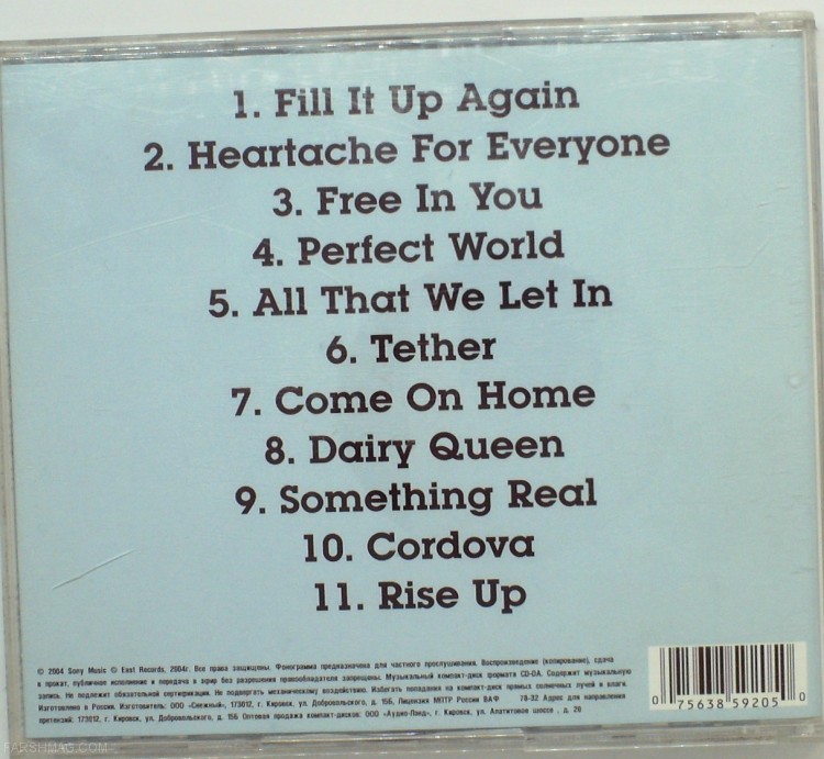 INDIGO GIRLS - ALL WHAT WE LET IN