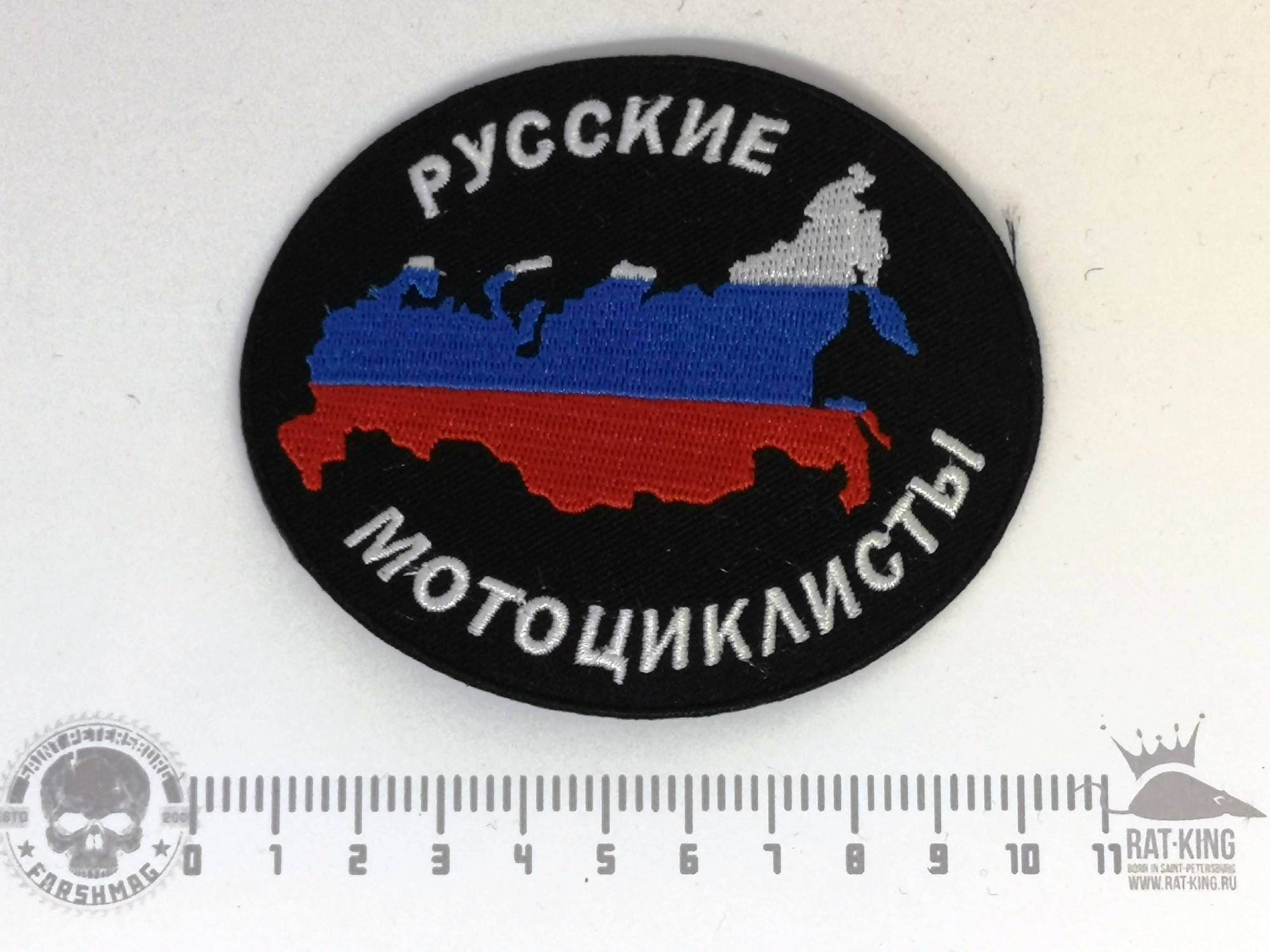 нашивка - РУССКИЕ МОТОЦИКЛИСТЫ