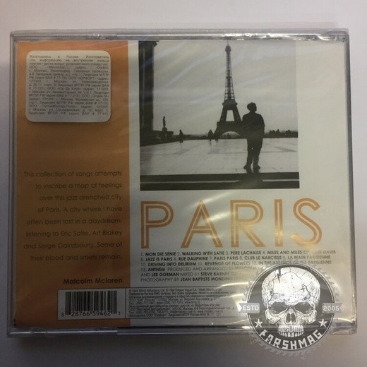 MALCOLM MCLAREN - PARIS 