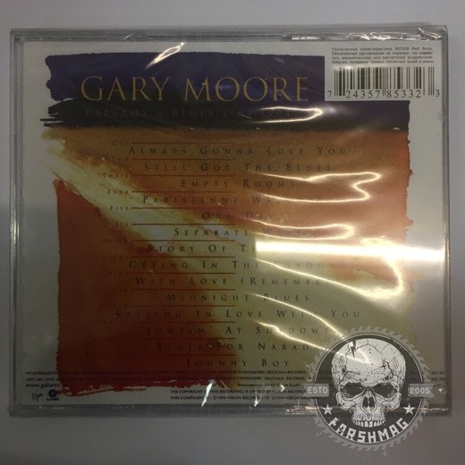 GARY MOORE - BALLADS & BLUES 1982-1994
