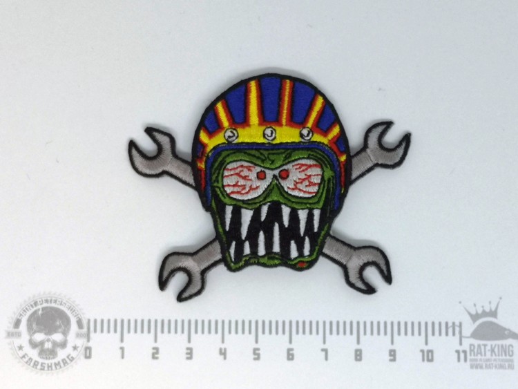 нашивка - ЧЕРТ С КЛЮЧАМИ