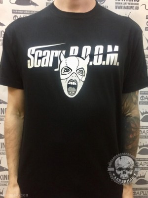 футболка - SCARY B.O.O.M.