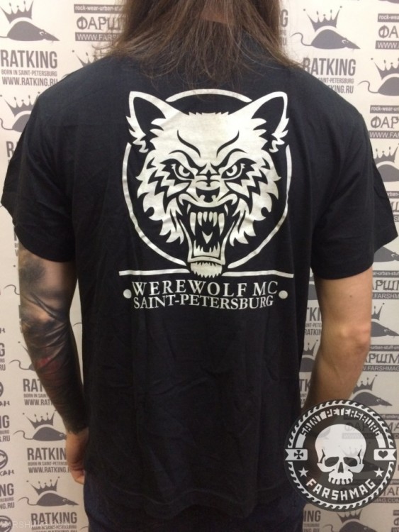 ФУТБОЛКА - ICE HOCKEY CHAMPIONSHIP WEREWOLF MC