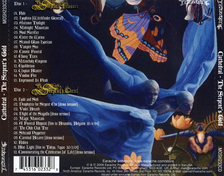 CATHEDRAL - SERPENT'S GOLD (2 CD)