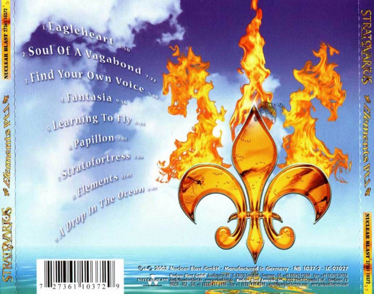 STRATOVARIUS - ELEMENTS PT.1