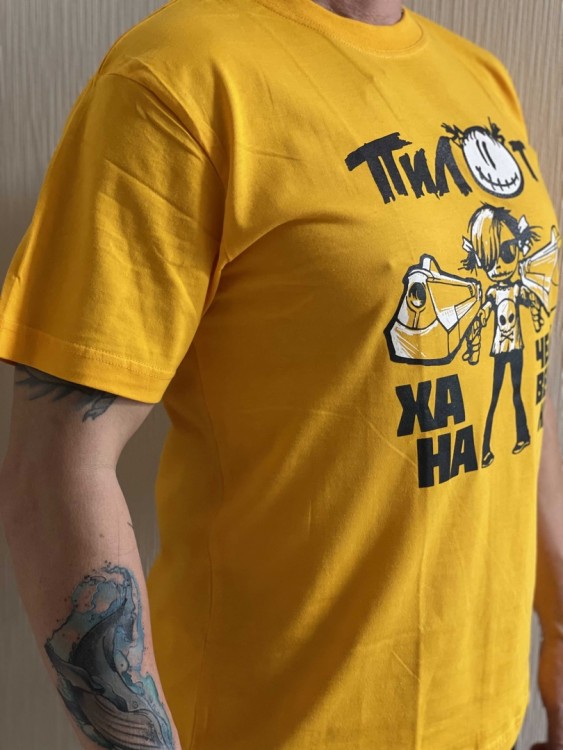 футболка - пилот хана человечки