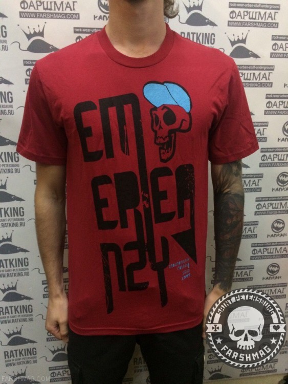 футболка - EMERJEANZY (красная)