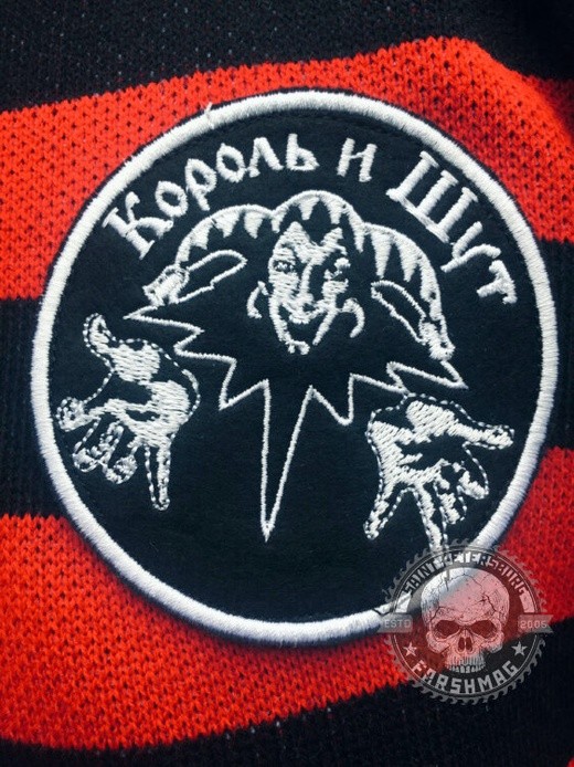 ВЯЗАНЫЙ СВИТЕР - ЧЕРНО-КРАСНЫЙ