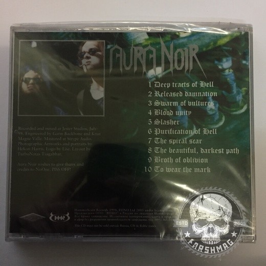 AURA NOIR - DEEP TRACTS OF HELL