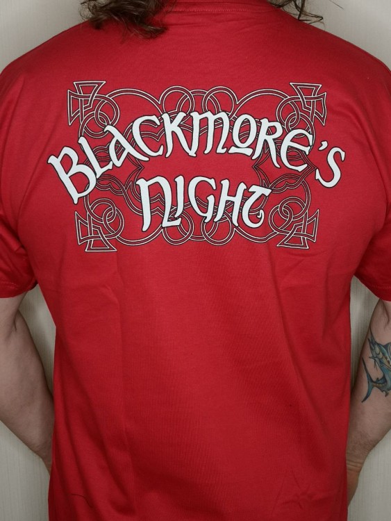 футболка - BLACKMORE'S NIGHT (красная) футболка - BLACKMORE'S NIGHT (красная)
