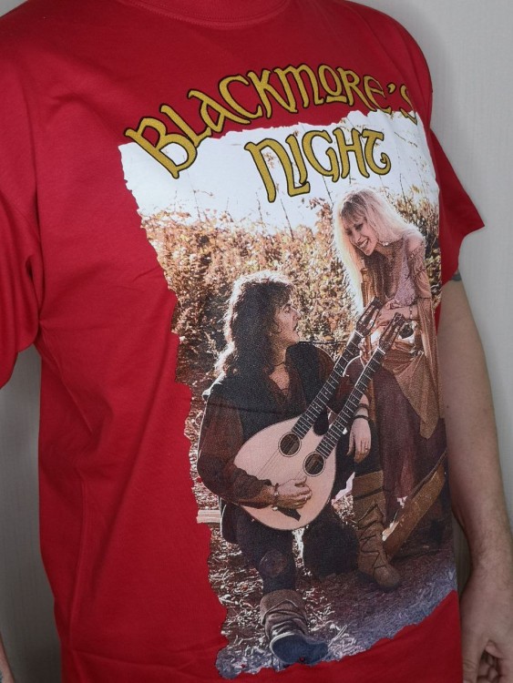 футболка - BLACKMORE'S NIGHT (красная) футболка - BLACKMORE'S NIGHT (красная)