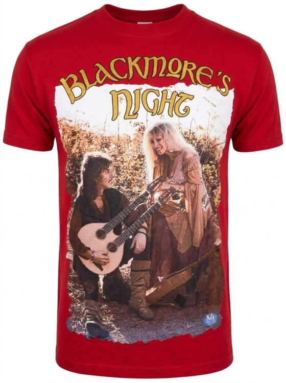 футболка - BLACKMORE'S NIGHT (красная)