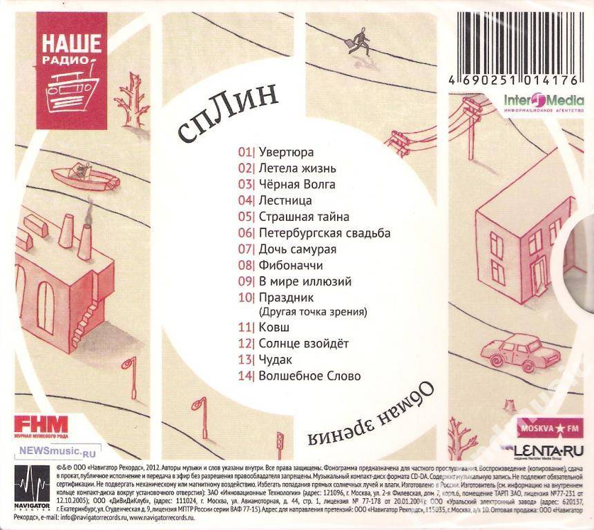 СПЛИН - ОБМАН ЗРЕНИЯ 