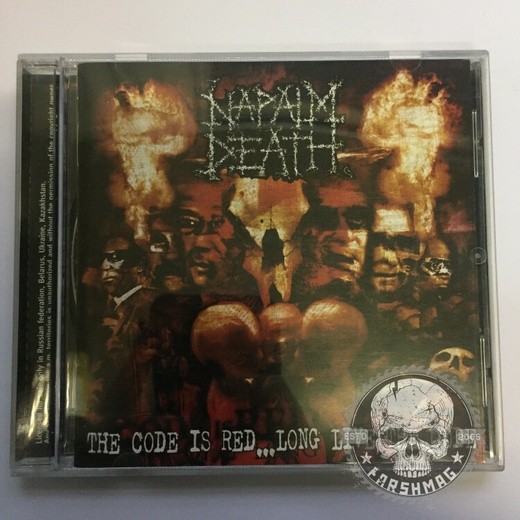 NAPALM DEATH - THE CODE IS RED ... LONG LIVE THE CODE
