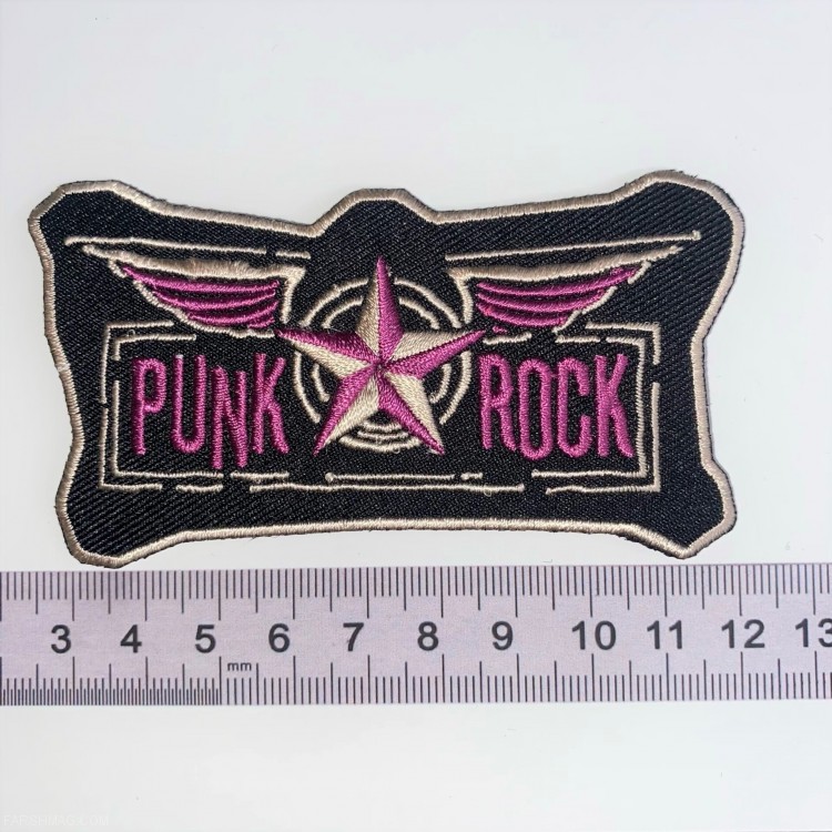 нашивка - PUNK ROCK 