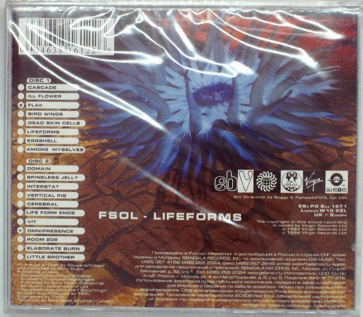 THE FUTURE SOUND OF LONDON - LIFEFORMS (2CD)