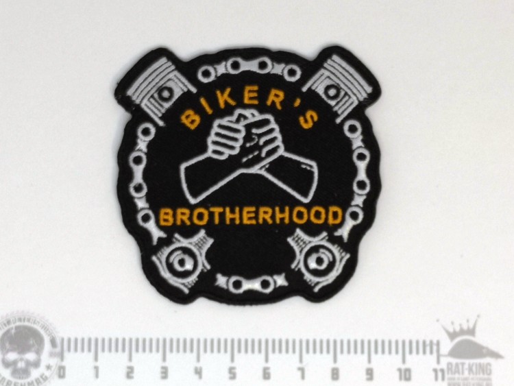 нашивка - BIKER'S BROTHERHOOD (БАЙКЕРСКОЕ БРАТСТВО)