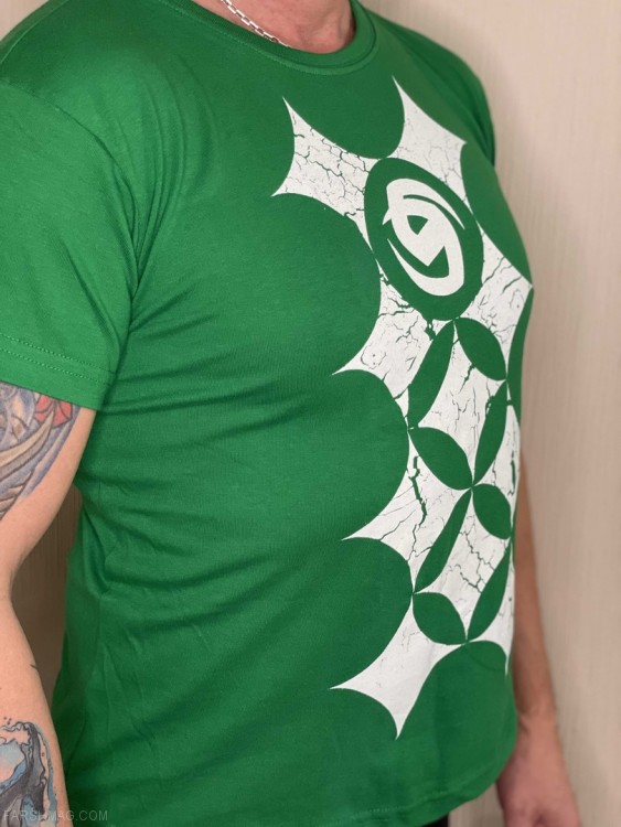 футболка - БЕZУМНЫЕ УСИЛИЯ (зеленая)