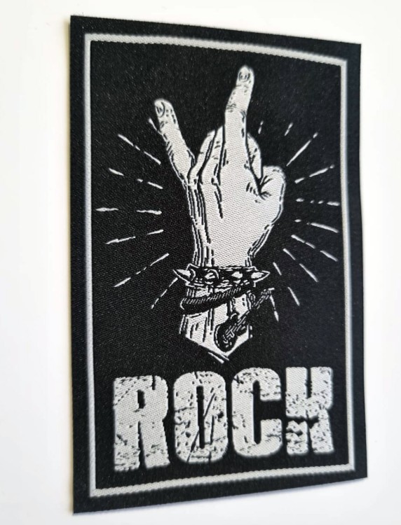 нашивка - ROCK нашивка - ROCK