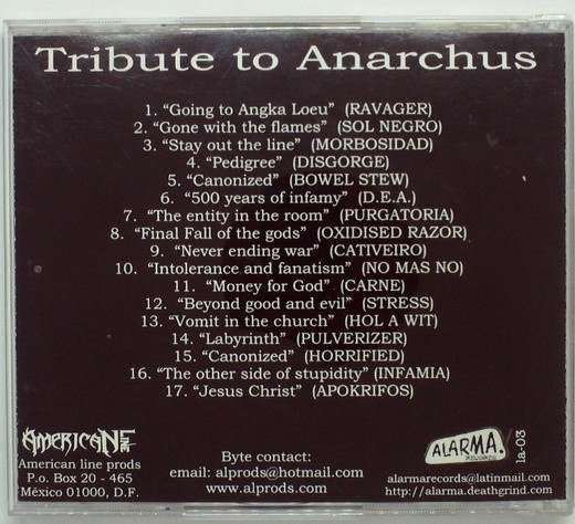 BEYOND GOOD AND EVIL - TRIBUTE TO ANARCHUS