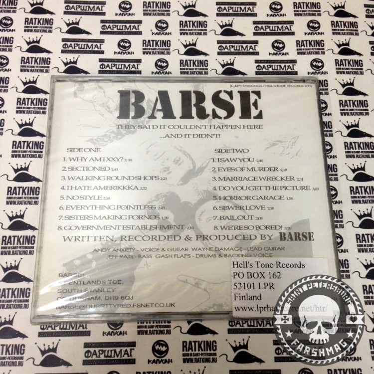 BARSE - THEY SAID IT COULDNT HAPPEN  HERE...  AND IT DIDNT!