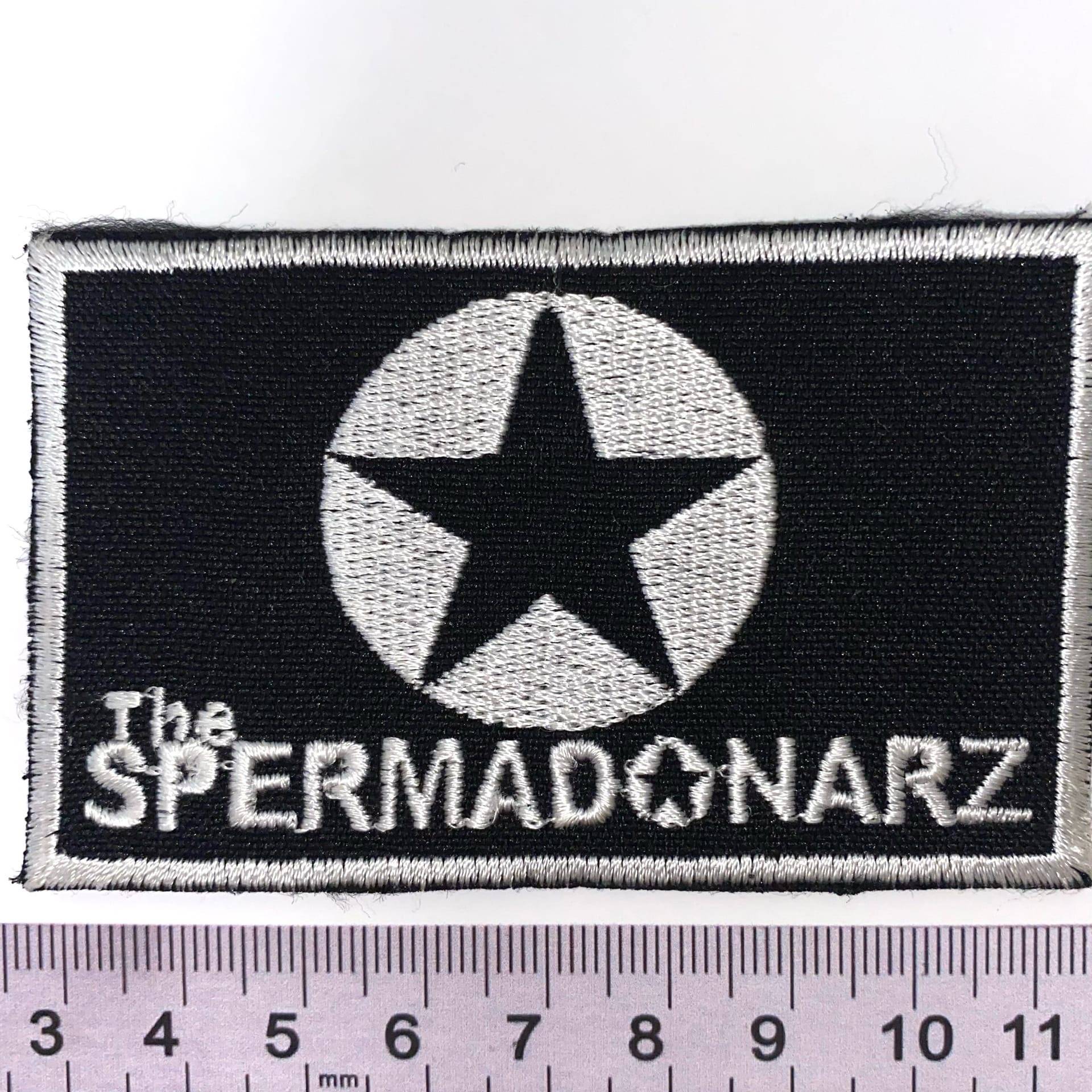 НАШИВКА - THE SPERMADONARDZ  (BLACK) 