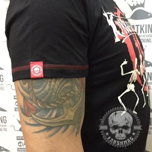 футболка - КУКРЫНИКСЫ (СКЕЛЕТИКИ)