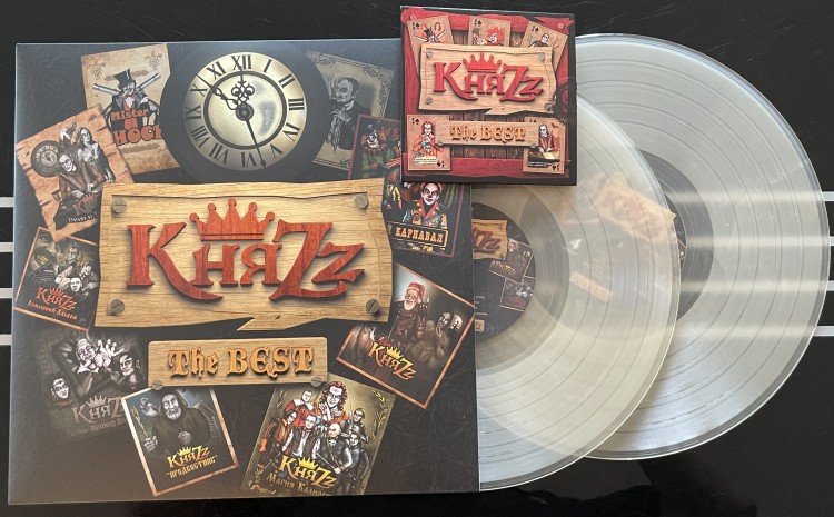 КняZz - The Best (2LP+CD+буклет) прозрачный