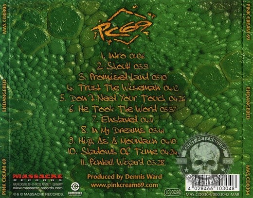 PINK CREAM 69 - ENDANGERED