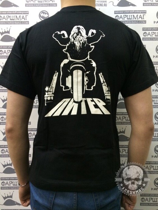 футболка - ПИТЕР (МОТО)