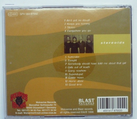 PSYCHOTIC YOUTH - STEREOIDS