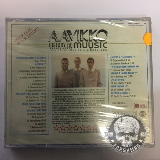 AAVIKKO - HISTORY OF MUYSIC 