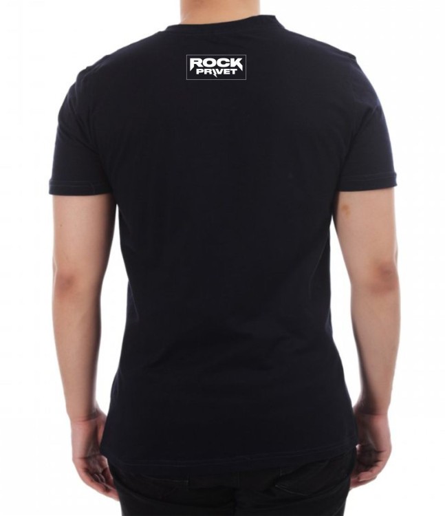 ФУТБОЛКА - ROCK PRIVET (ДАЕШЬ РОК!)