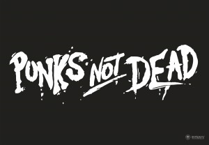 флаг - PUNK NOT DEAD