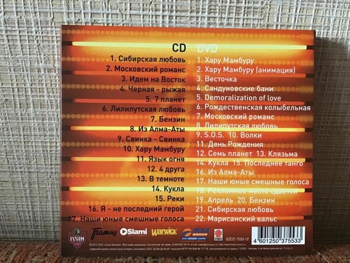 НОГУ СВЕЛО! - ОБРАТНАЯ СТОРОНА НОГИ (CD+DVD)