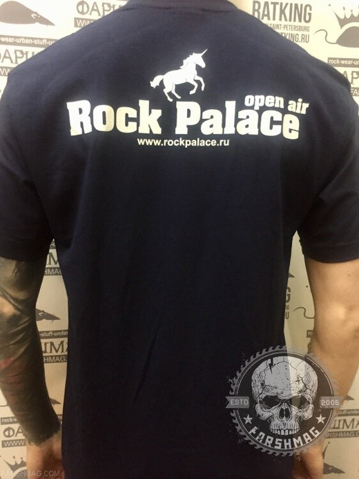 ФУТБОЛКА - ROCK PALACE (СЛОТ, ЭПИДЕМИЯ, ПАРК ГОРЬКОГО)