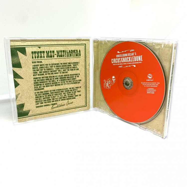CIRCUS KNUCKLEBONE - PSYCHOBLUES FREAKSHOW