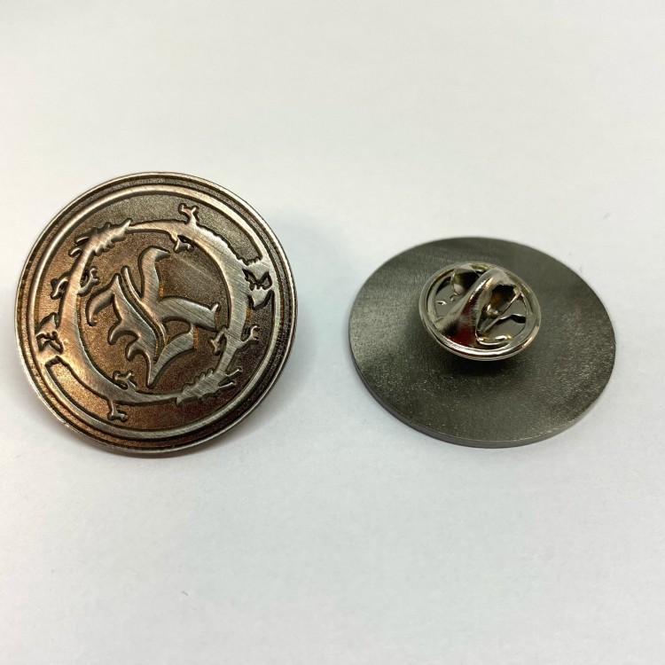 ЗНАЧОК - КУКРЫНИКСЫ (СЕРЕБРО)