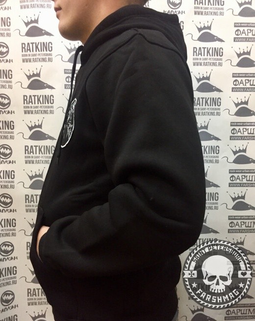 толстовка - КОРОЛЬ И ШУТ (ВЫШИВКИ)