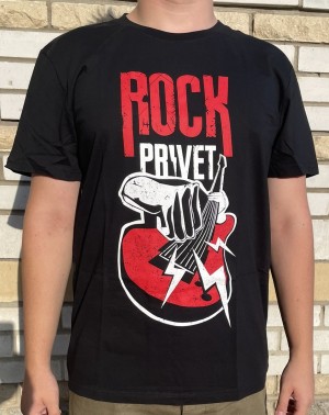 Футболка-ROCK PRIVET