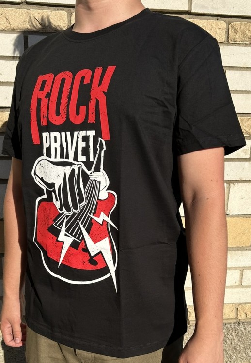 Футболка-ROCK PRIVET