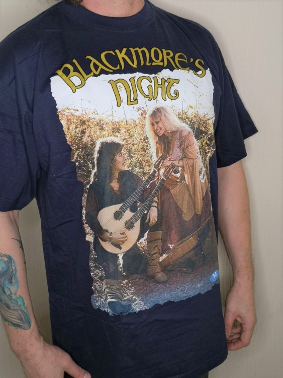 футболка - BLACKMORE'S NIGHT (синяя)