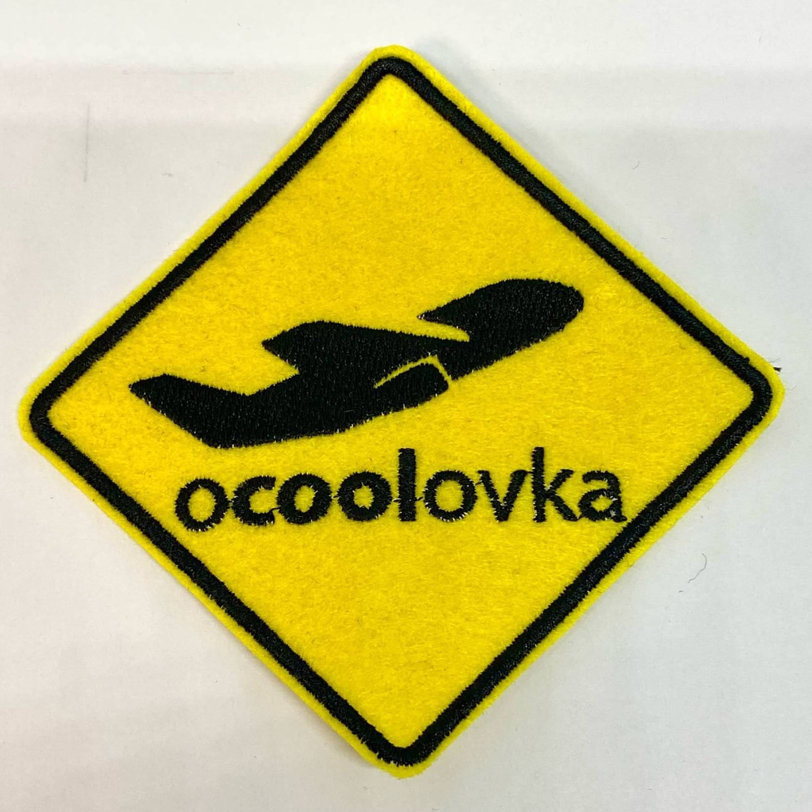 нашивка - OCOOLOVKA (желтая)