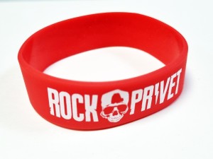 БРАСЛЕТ - ROCK PRIVET (красный)